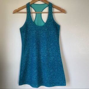 Lululemon Cool Racerback Teal Manifesto tank